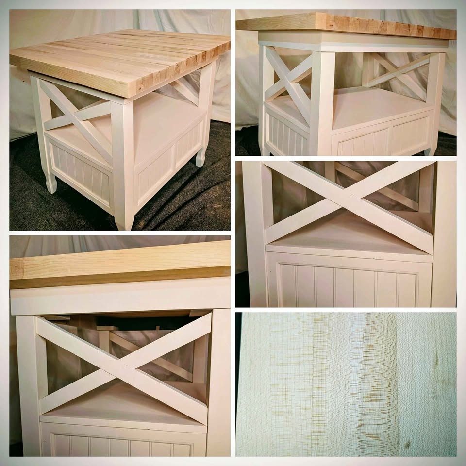 2" Thick Maple Butcher Block Table