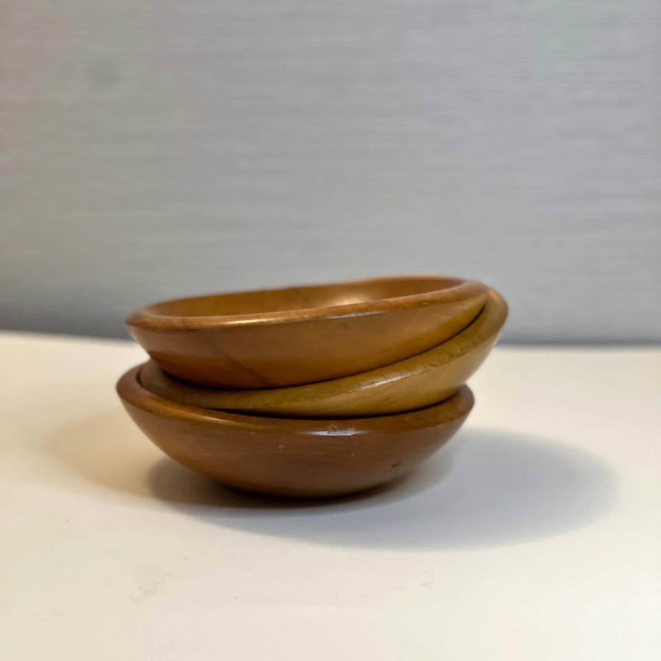 Baribocraft salad wood bowls set of 3