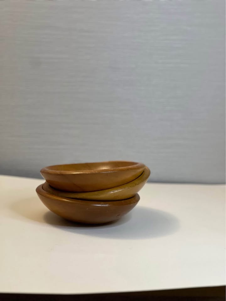 Baribocraft salad wood bowls set of 3 - photo 5