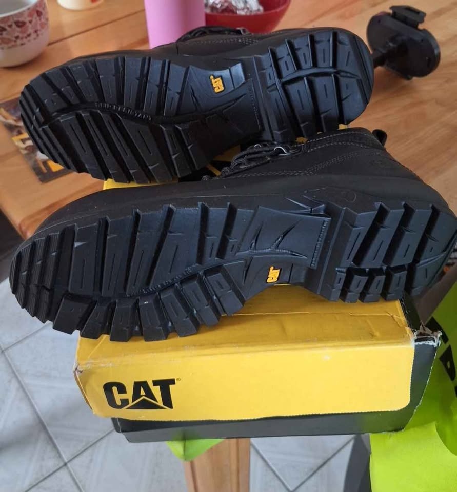 Ladies New CAT Steel Toe Boots - photo 3