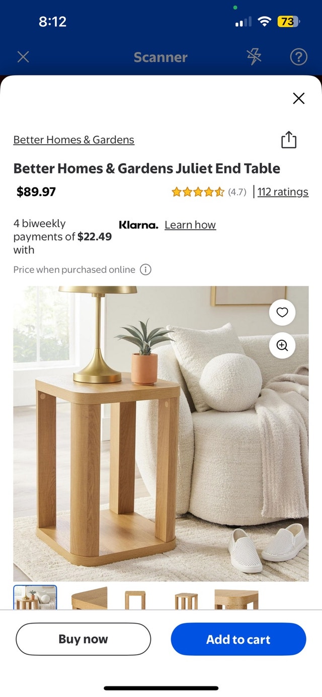 Better Homes & Gardens End Table - photo 3