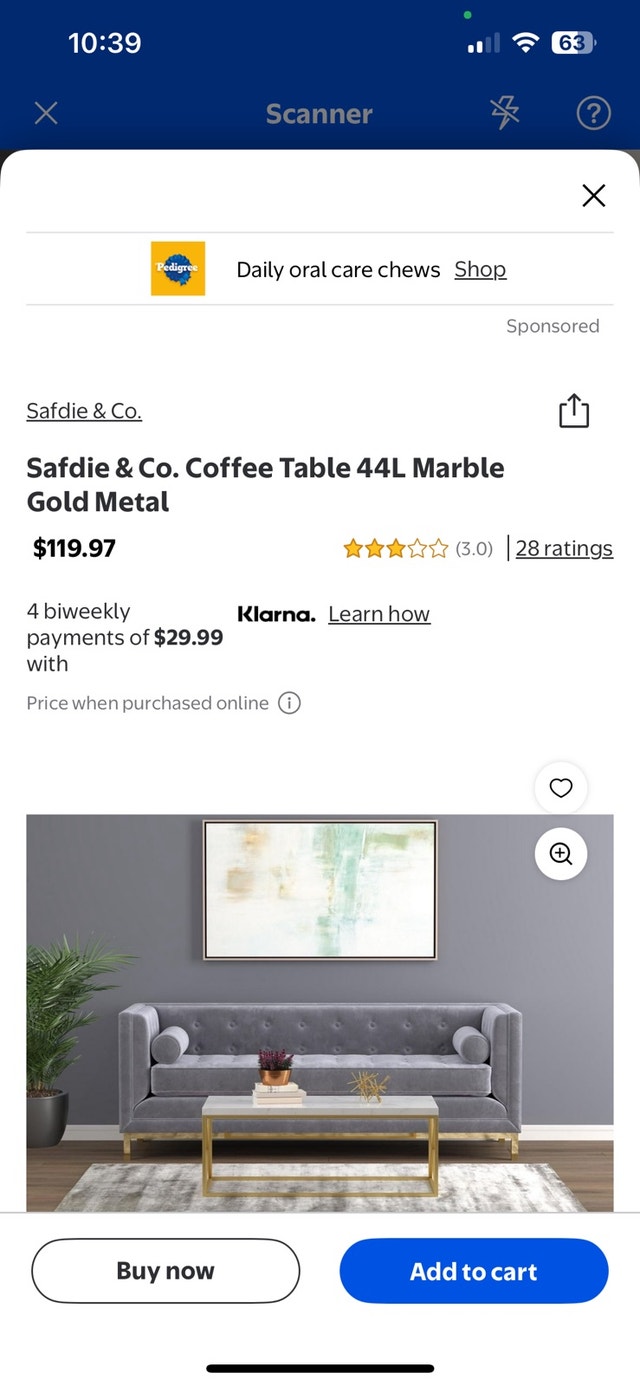 Safdie & Co. Coffee Table - photo 2