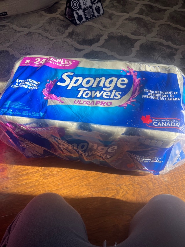 Sponge Towels UltraPro 8 Rolls (24 Regular)