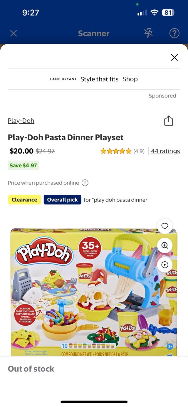 Play-Doh Pasta Dinner Playset - photo 3