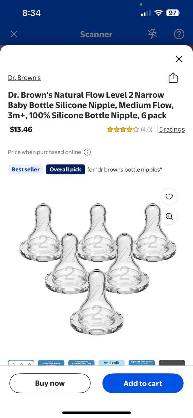 Dr. Brown's Bottle Nipples - photo 2