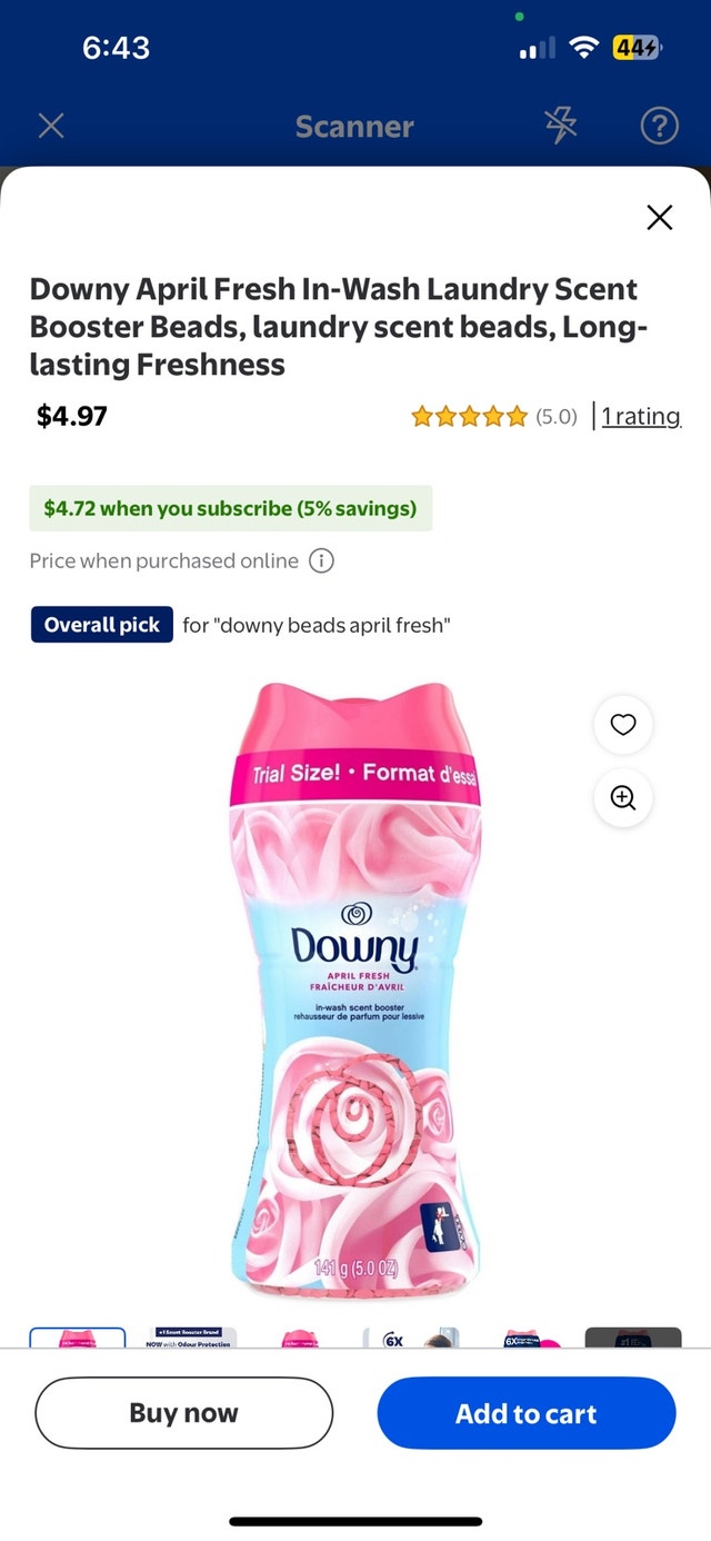 Downy April Fresh Scent Booster Beads - photo 2
