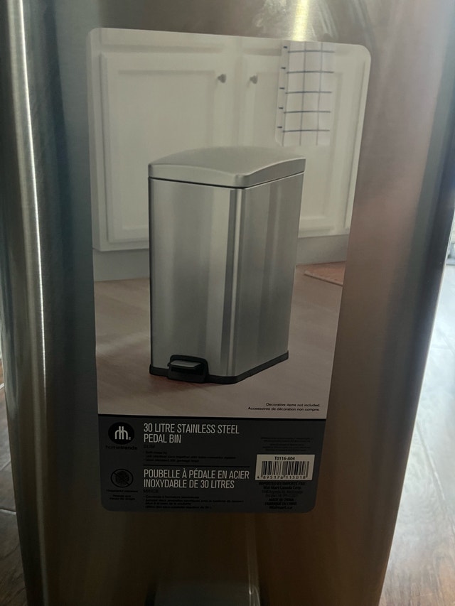 Hometrends 30L Trash Can - photo 3