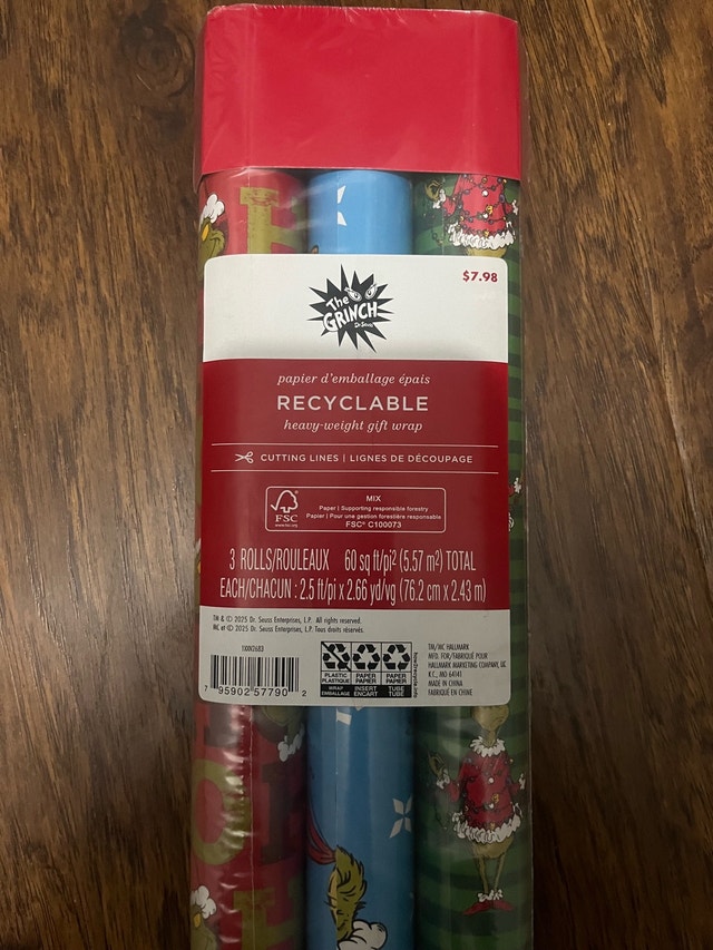 The Grinch Gift Wrap