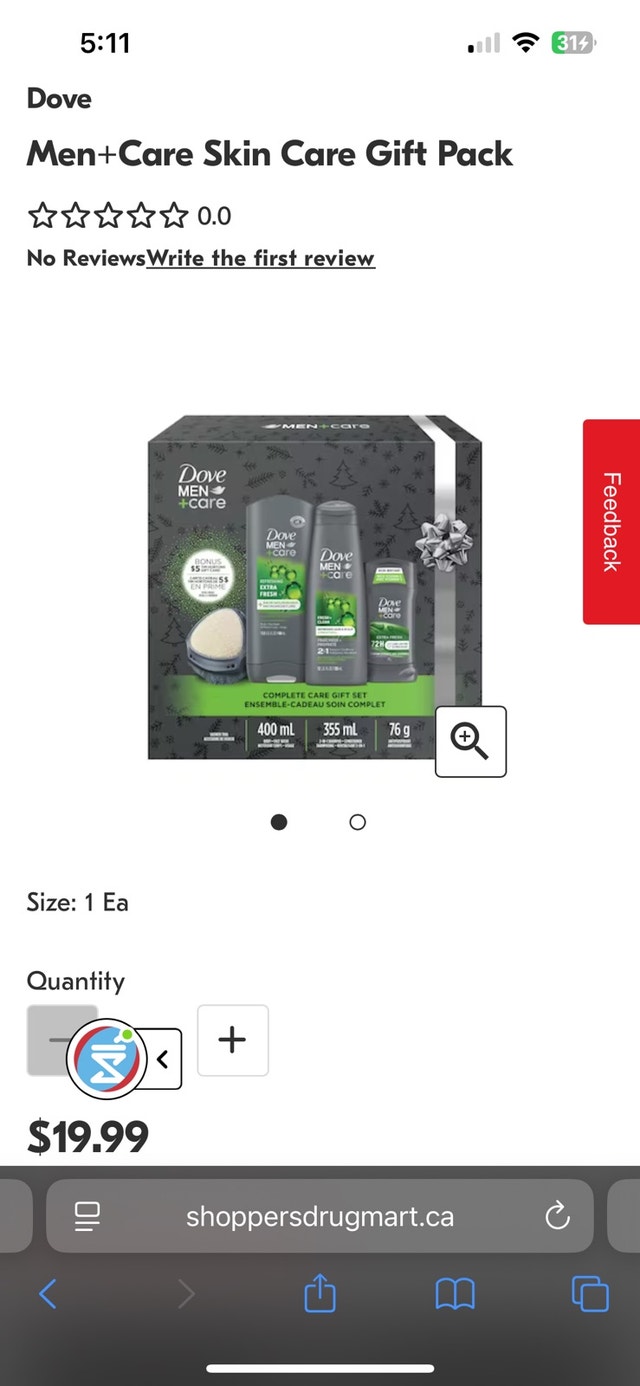 Dove Men+Care Gift Set - photo 2