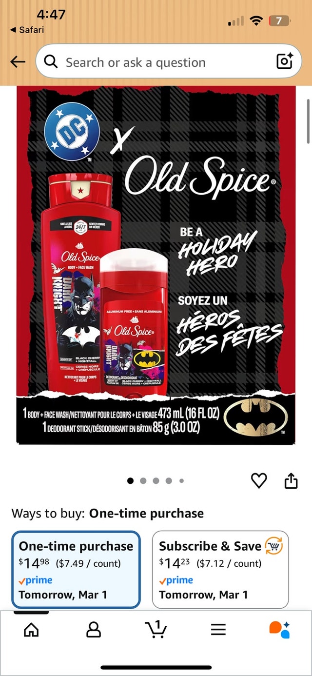 Old Spice Holiday Hero Pack - photo 2