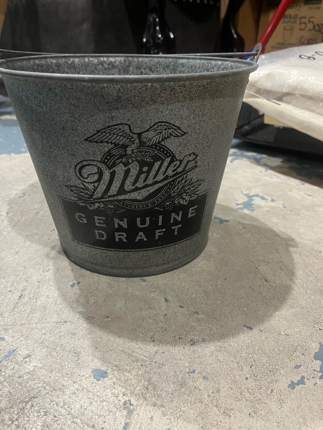 Miller Genuine Draft Bucket