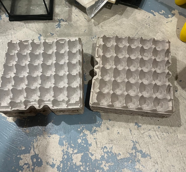 20 Used 30-Egg Paper Egg Cartons