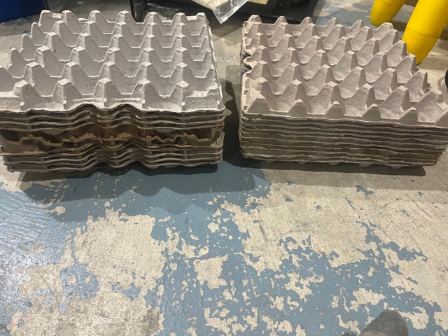 20 Used 30-Egg Paper Egg Cartons - photo 2
