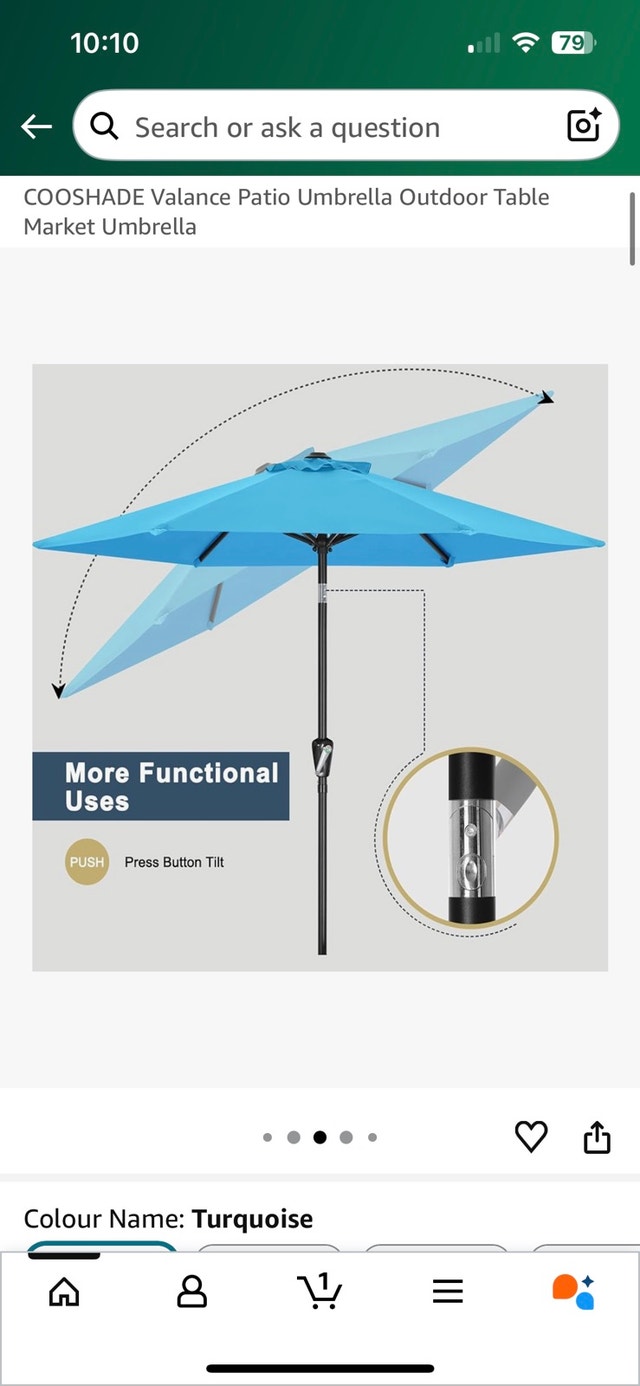 COOshade Valance Patio Umbrella - photo 2