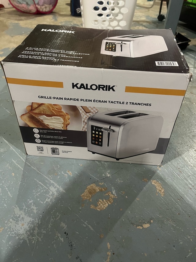 Kalorik 2-Slice Toaster with Touch Screen