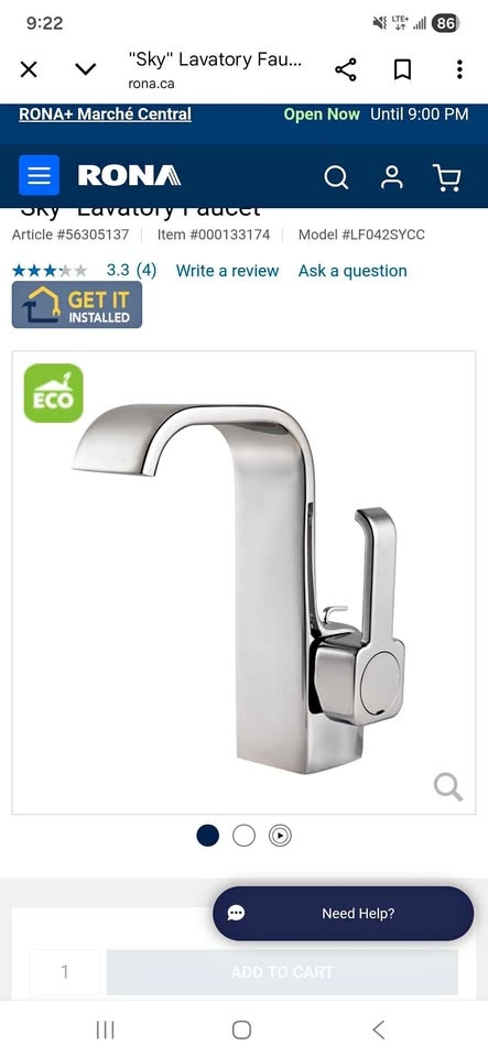 2 Pfister Faucet