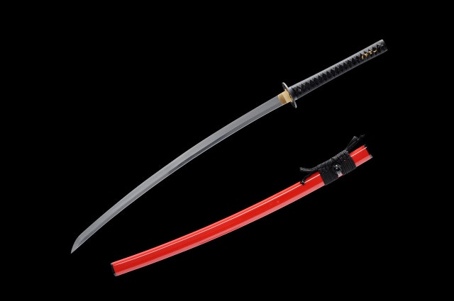 Japanese Katana Real Sharp Cold Steel 1060 Steel Samurai Sword - photo 2