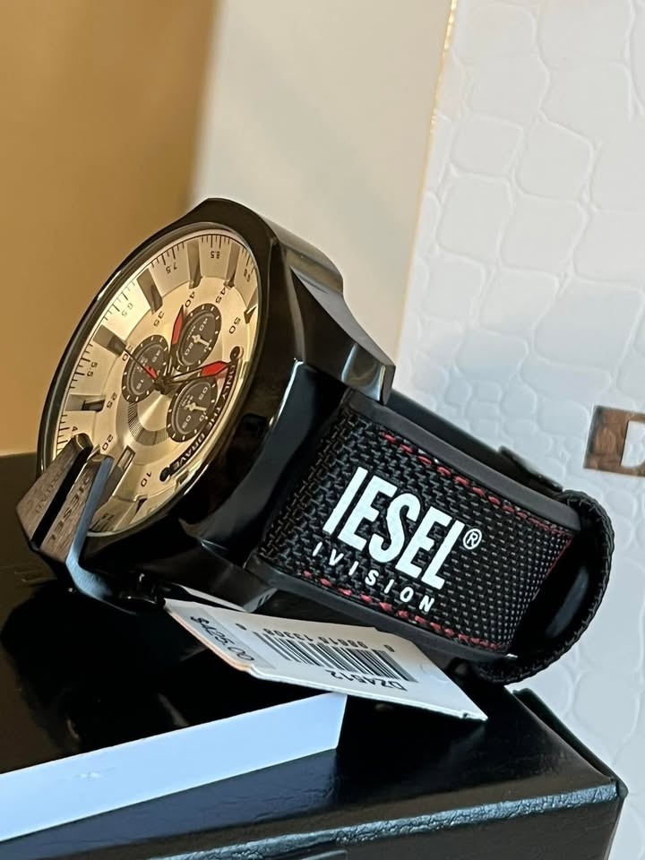 Diesel Mega Chief Black Nylon Watch (DZ4512) NEW - photo 5