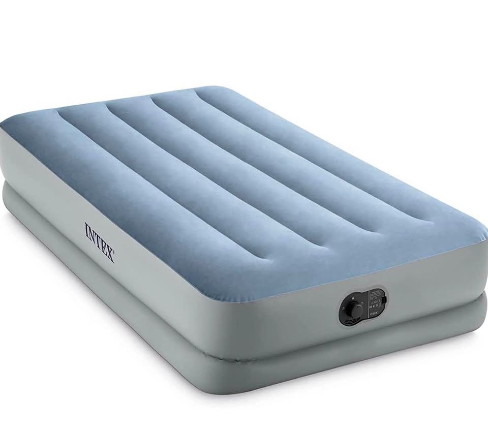 Intex FastFill USB Pump Air Mattress Twin Size