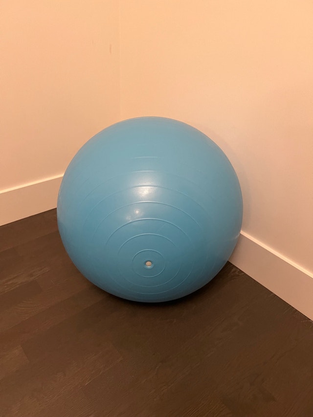 Exercise ball (Blue)