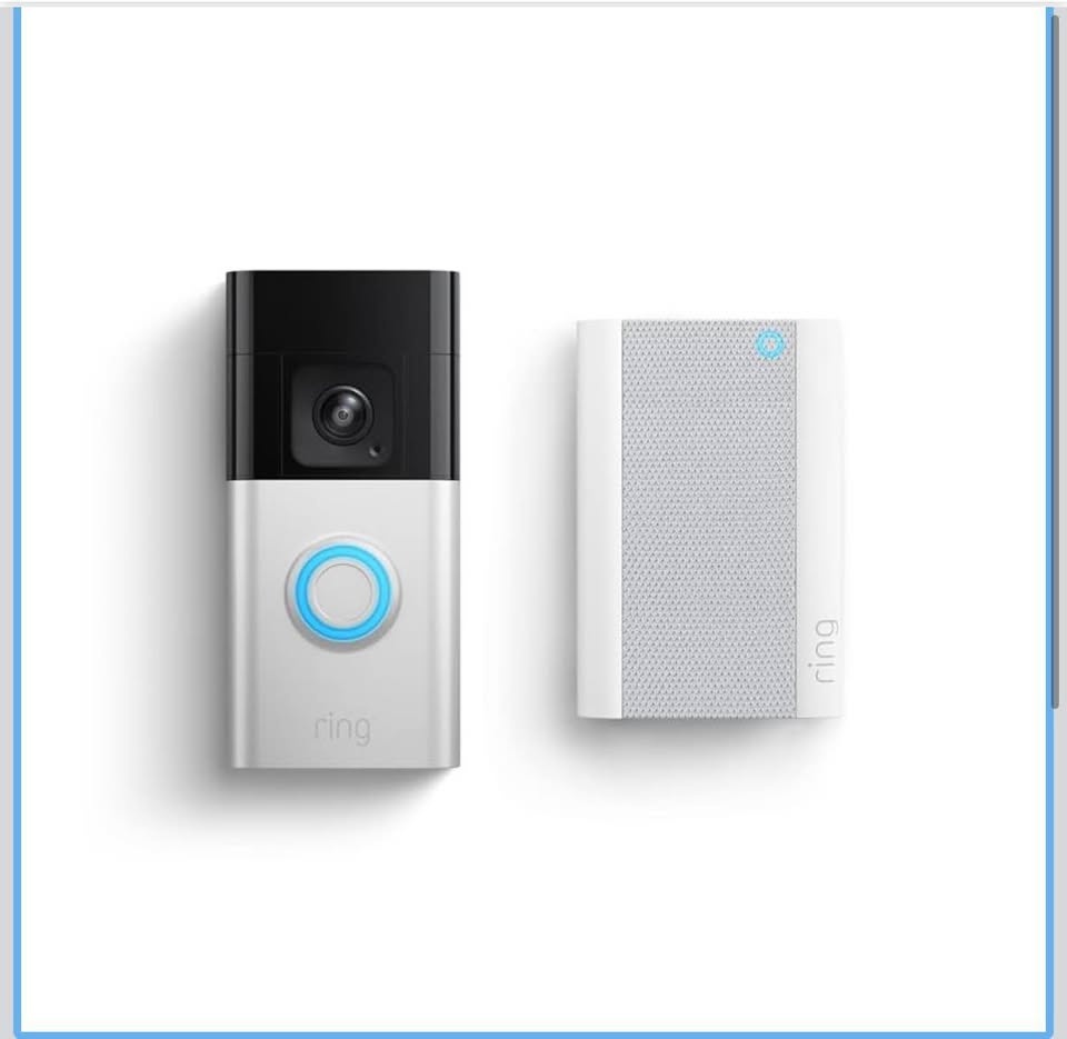 Ring Battery Doorbell with Chimes