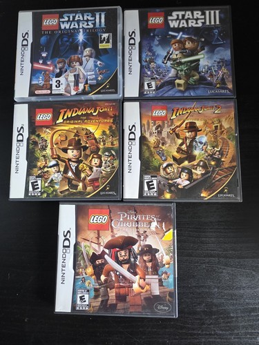 Nintendo DS Games Lot Of 5