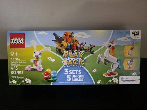 LEGO 66783 Play Pack Colorful Animals 445 PCS Walmart Exclusive