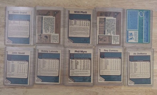 Vintage 70s NHL Hockey OPC Atlanta Flame Card Lot Of 10 - photo 2