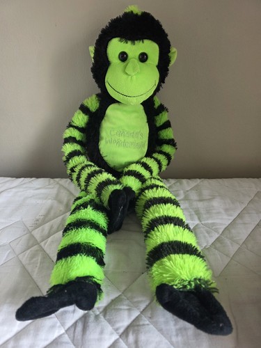 Canada's Wonderland Green Striped Fiesta Monkey Vintage Early 20