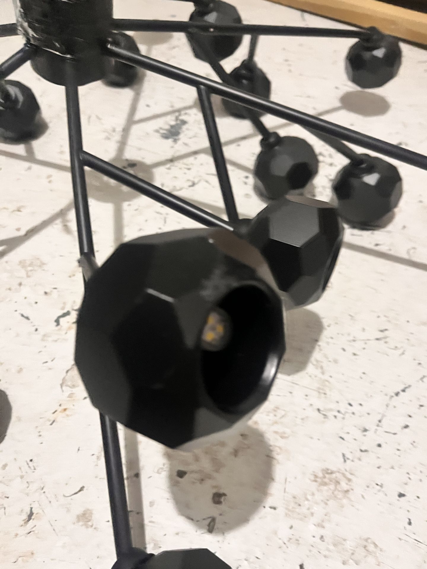 Sputnik Black Chandelier - photo 3