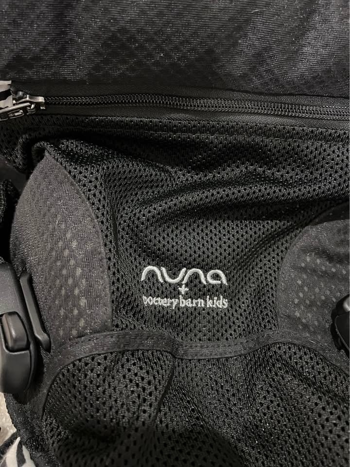 Nuna Cudl Clik Carrier - Black and White - photo 2