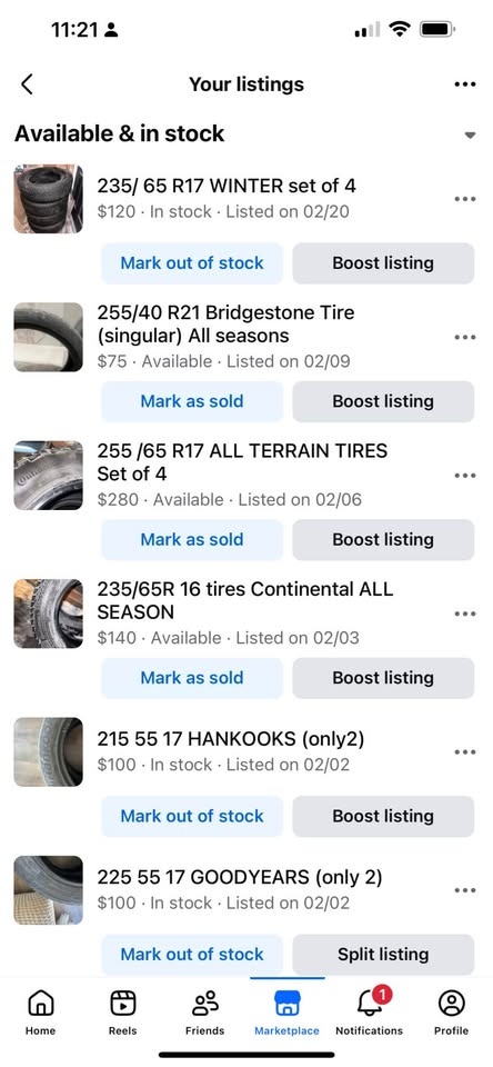 Used Tires - Various Sizes Available - photo 2