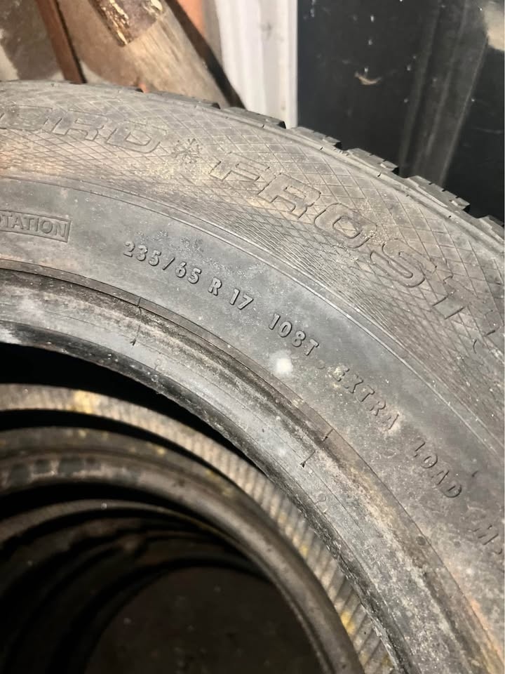 235/65 R17 Winter Tires Set of 4 - photo 2