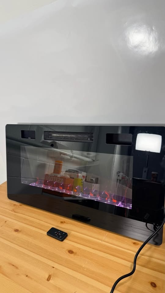 R.W.FLAME 36” Electric Fireplace – Wall Mounted / Recessed – Mod - photo 2