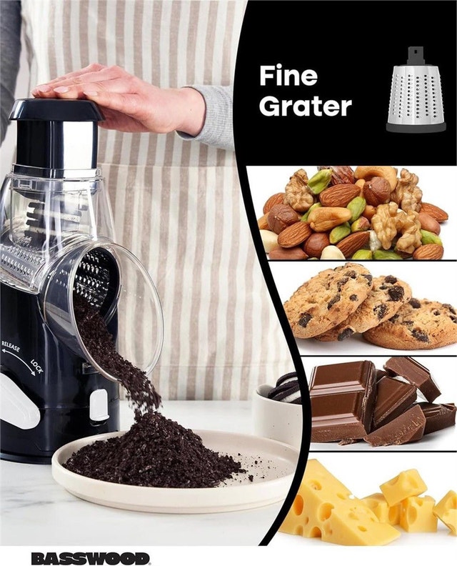 Basswood Rotary Cheese Grater 5 Brand new Pieces available. - photo 2