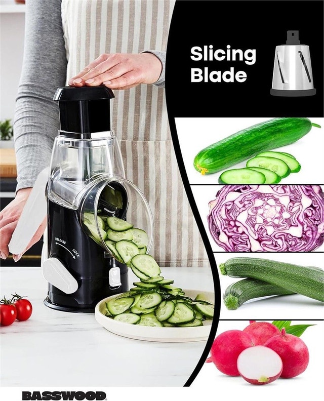 Basswood Rotary Cheese Grater 5 Brand new Pieces available. - photo 3
