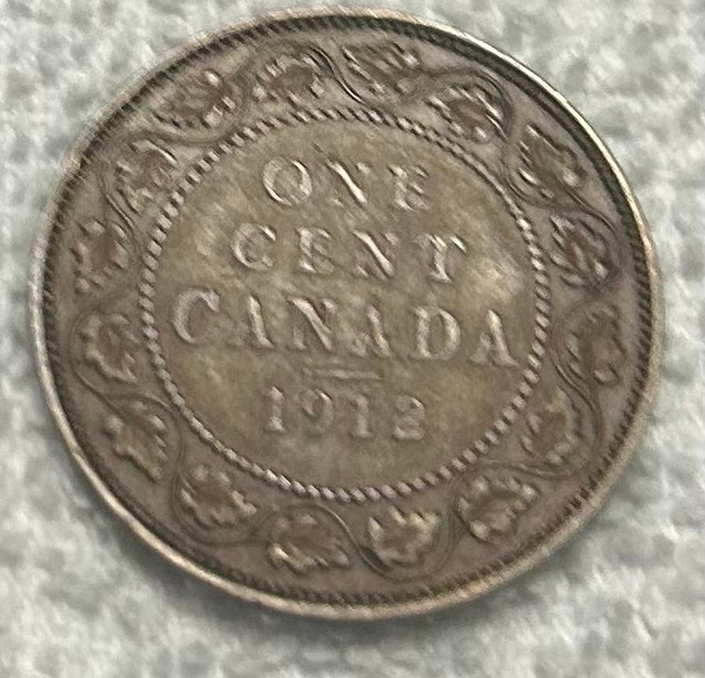 1912 Canadian Large Cent