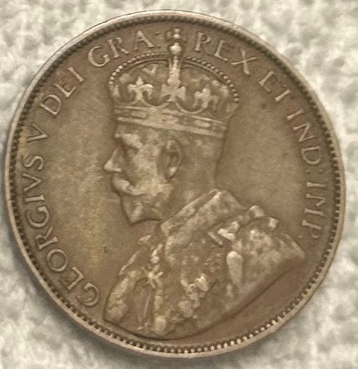 1912 Canadian Large Cent - photo 2