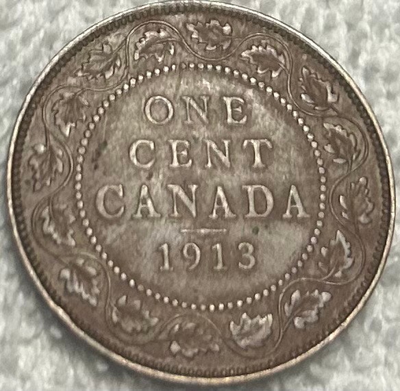 1913 Canadian Large Cent