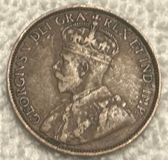 1914 Canadian Large Cent - photo 2