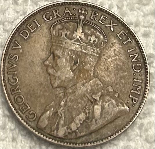 1920 Canadian Large Cent - photo 2