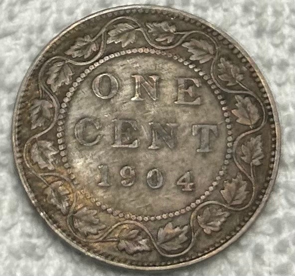 1904 Canadian Large Cent