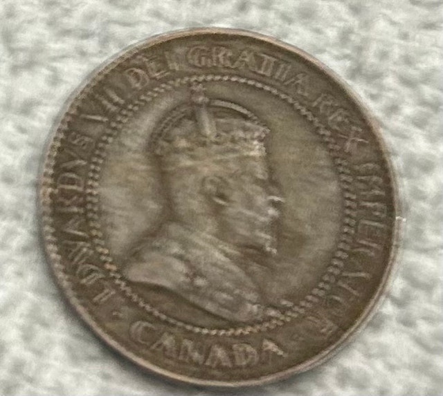 1904 Canadian Large Cent - photo 2
