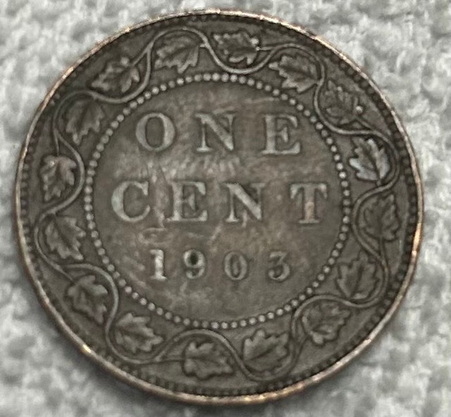 1903 Canadian Large Cent