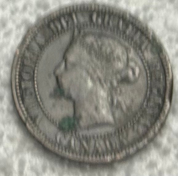 1876-H Canadian Large Cent - photo 2