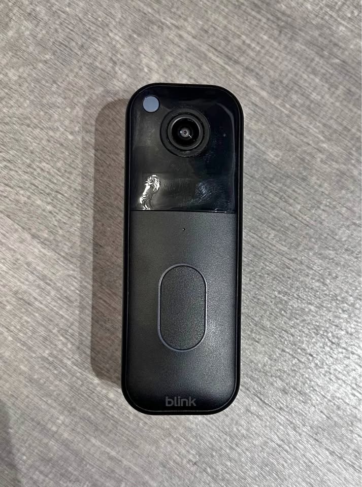 Blink 1440p Wi-Fi Video Doorbell - Black
