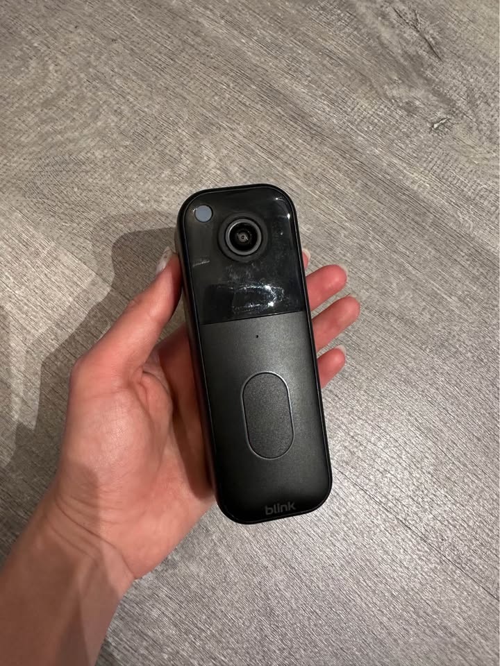 Blink 1440p Wi-Fi Video Doorbell - Black - photo 3