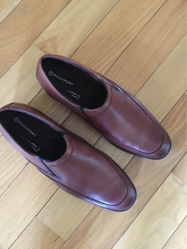 Brand New Men's Rockport Leather Loafers Size 10.5 - photo 2