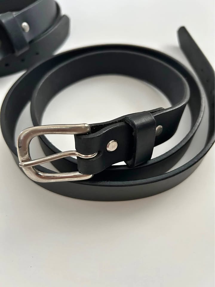 Brand New Unisex Black Belts Two Sizes 38/95 & 40/100 $15 each