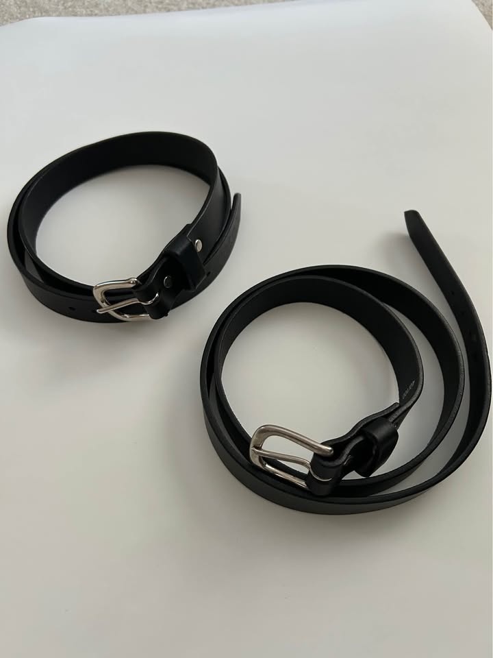 Brand New Unisex Black Belts Two Sizes 38/95 & 40/100 $15 each - photo 2